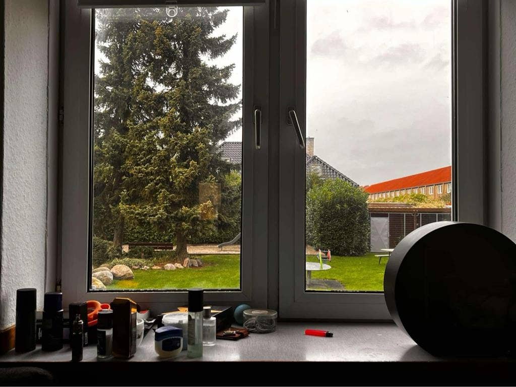 Good view from the bedroom window