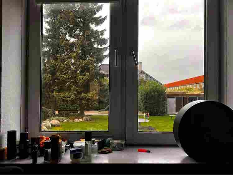 Good view from the bedroom window