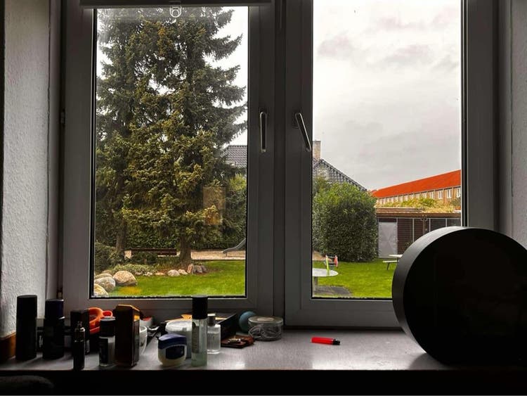 Good view from the bedroom window