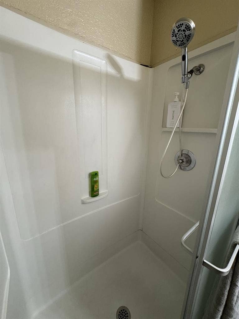 Spacious room with bathroom