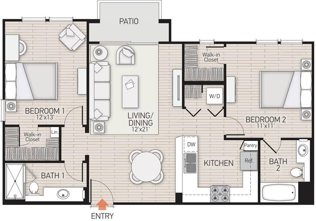 Turtle Ridge Half Room Sublet