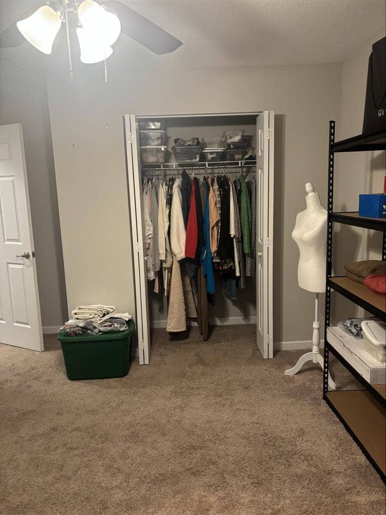 Large bedroom with private bathroom