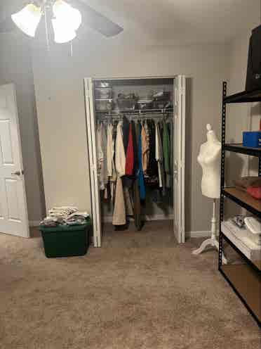Large bedroom with private bathroom