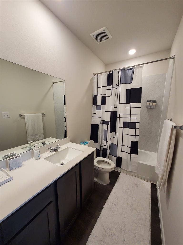 Room with private bathroom
