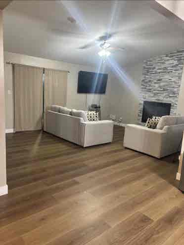 Private room for rent