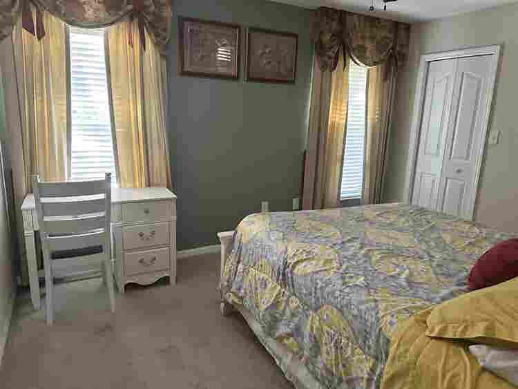 Fully furnished room & private bath