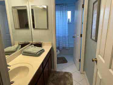 Fully furnished room & private bath