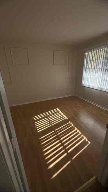 Spacious master bedroom available