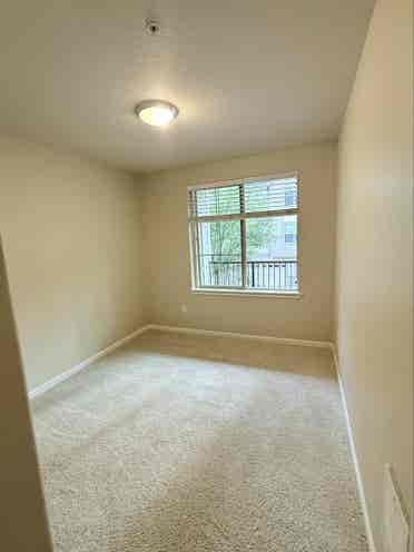Private bedroom and bathroom