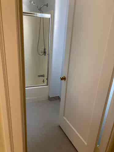 Room with private bathroom