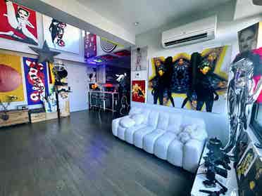 Large Bedroom/2BR Artist Penthouse