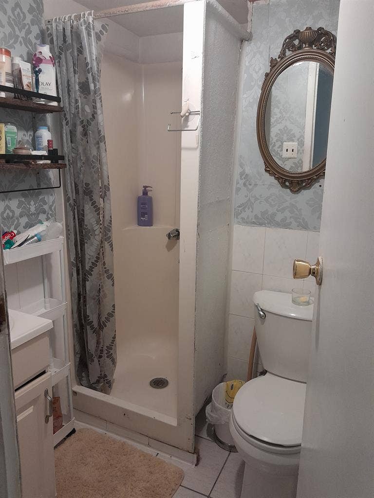 small bedroom ( female) in basement