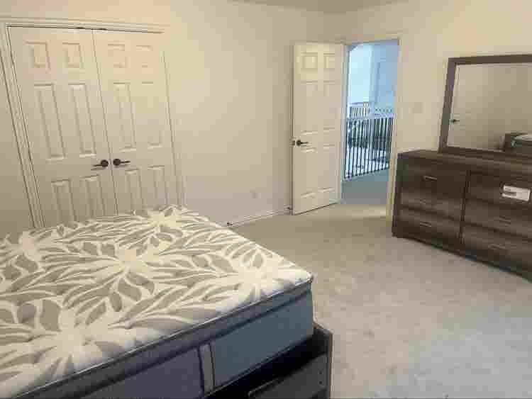 Large Furnished Bedroom + Bathroom