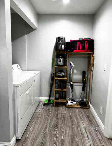 Bedroom with shared bath
