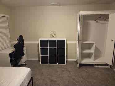 Furnished Bedroom Private Bathroom