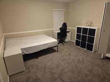 Furnished Bedroom Private Bathroom