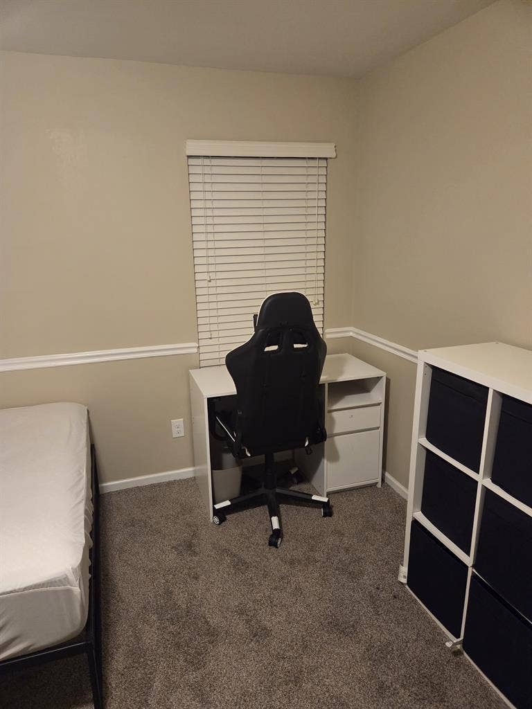 Furnished Bedroom Private Bathroom