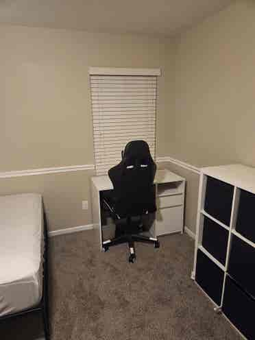 Furnished Bedroom Private Bathroom