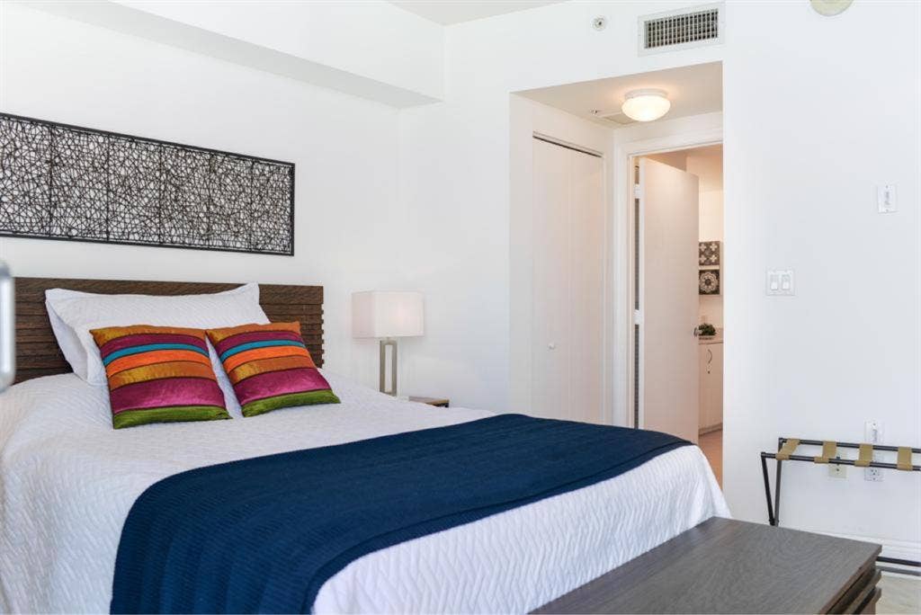 Stunning bay&city view bath