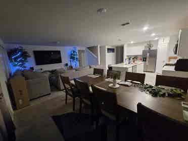 1 fully furnished room aval.