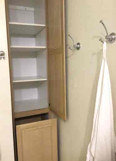 Corner Bedroom: Bright & Furnished