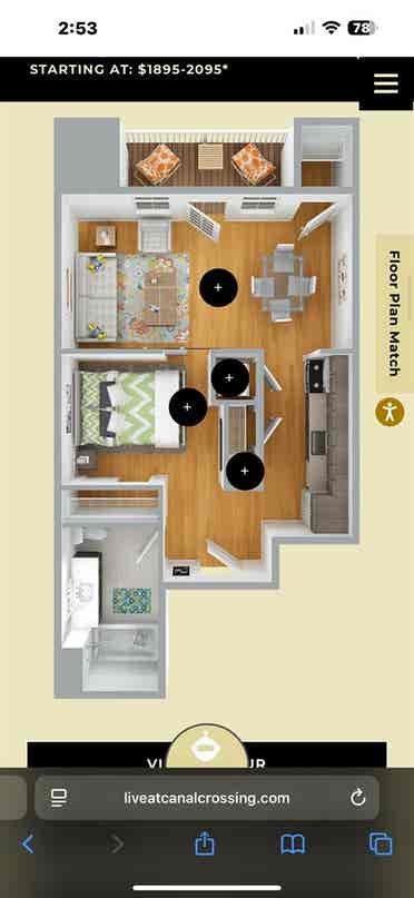 TWO-MONTH LEASE AVAILABLE