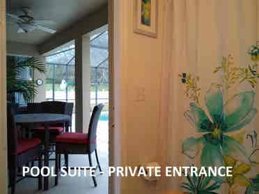 Suite Pool with Private Entrance