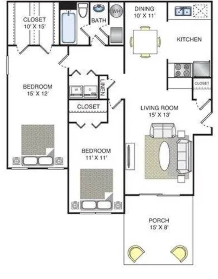 Room – $/mo (Utilities Included)