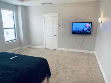 Furnished Master bedroom