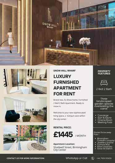 2 Bed 🛌, Furnished, City Center
