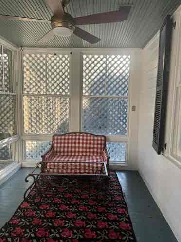 Bedroom,bathroom and sunroom