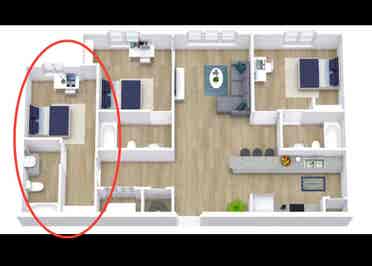 Subleasing,  apartment.