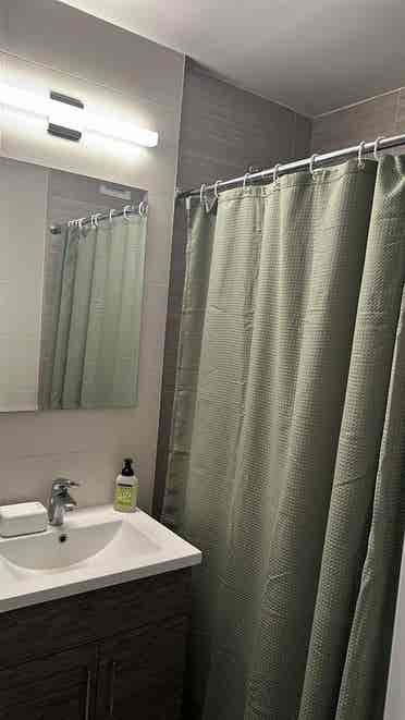 Private room with bathroom