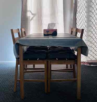 Single bedroom furnished