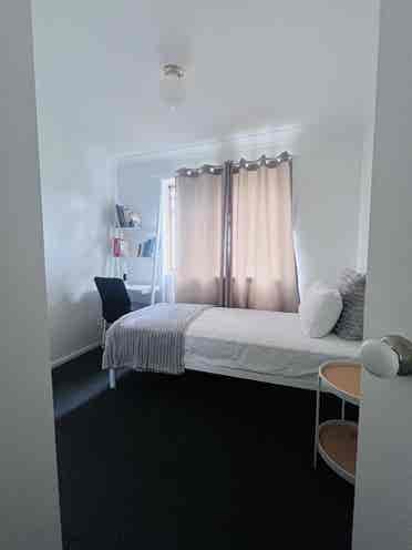 Single bedroom furnished