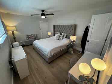 master bedroom (Female only house!)