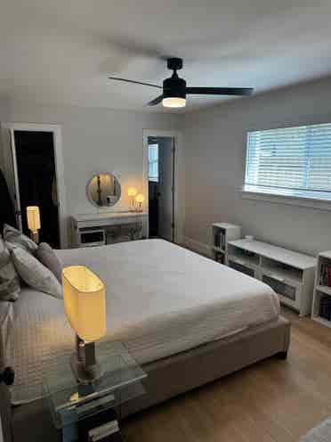 master bedroom (Female only house!)