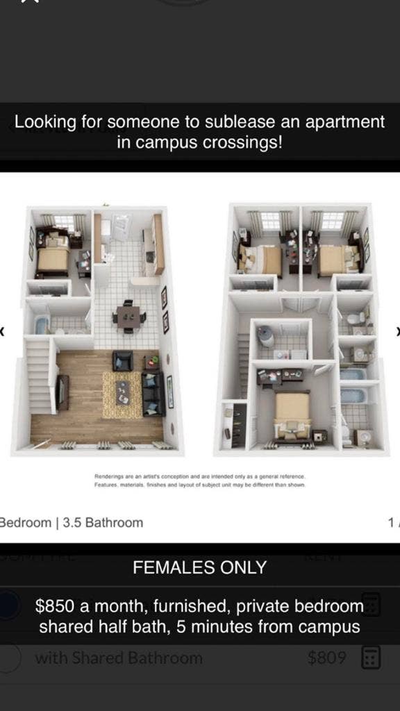 Private Room for Ren
t!