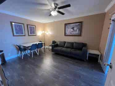 Private furnished room available