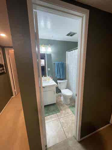 Private room with shared bathroom