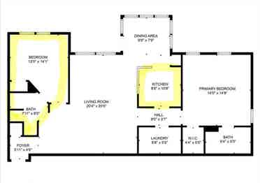 Private room w/ connected full bath