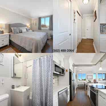 Affordable furnished one bed unit.