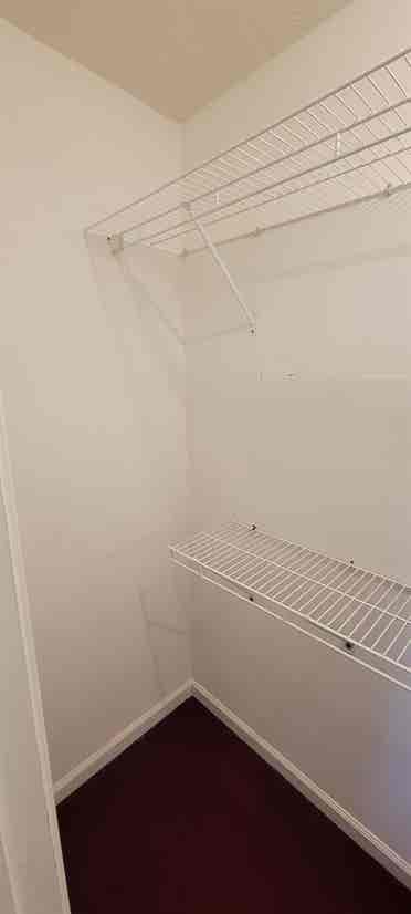 Furnished bedroom private bathroom
