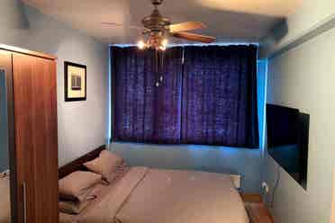 Furnished Bedroom/Bathroom