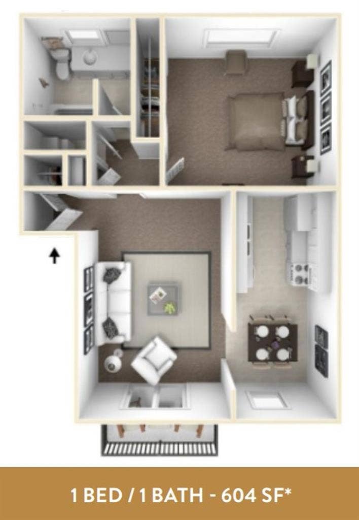 Cozy 1 Bedroom in Benson!