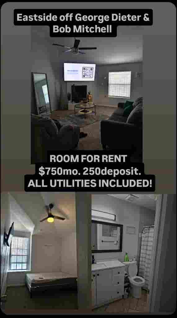 Room for rent on the Eastside ELP