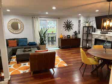 1 bedroom and private bathroom