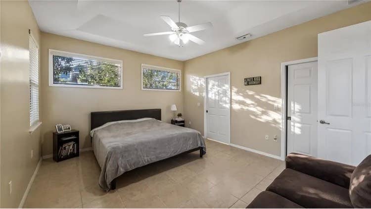 Large bedroom June 1
