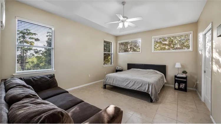 Large bedroom June 1