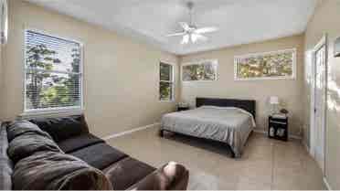 Large bedroom June 1